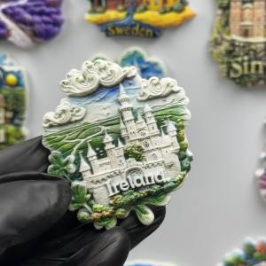 [Magnet] Designer Three-Dimensional Refridgerator Magnets Irish Clover