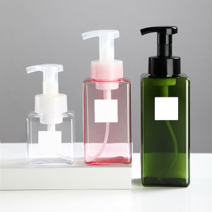 450ml Foaming Dispenser BottlePortable Soap DispensersLiquid Soap Shampoo Pump Bottles Bathroom Travel Accessorie