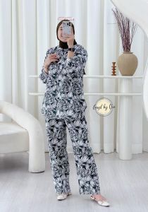 SHAQEENA SET BAJU CELANA KATUN PREMIUM GAGIL BY OVA