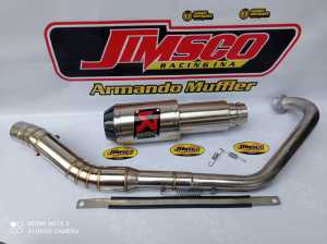 Knalpot Racing Akrapovic Lorenzo GSX Bison Tiger Verza Megapro Vixion R15 CBR 150R CBR lokal CB lama NewCB MX MX king FU SONIC thunder Pulsar dll