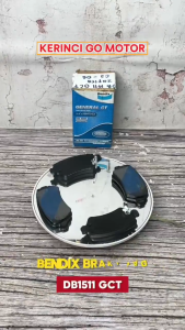 Bendix DB-1511 GCT Kampas Rem Belakang Brake Pad Zafira 02-05