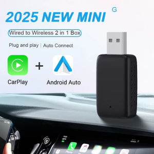 Wireless Carplay Android Auto Adapter Smart Mini Bt Wifi Usb Dongle For OEM Car Plug and Play WiFi Bluetooth Auto Connect