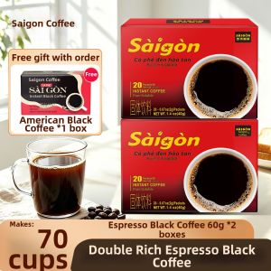 Sugar-free Instant Black Coffee Powder for Students