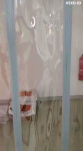 Magnetic PVC Curtain Langsir Freezer Room Door Curtain Plastic Curtain Cold Room Curtain Partition Curtain Insulation Curtain