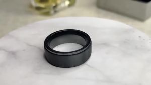 Vnox 8mm Rotatable Basic Ring: Stylish Men's Jewelry