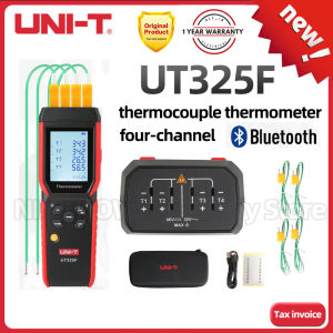2023ใหม่ UNI-T UT325F การสื่อสารบลูทูธอัจฉริยะแบบอุตสาหกรรมเกรดสี่ช่องวัดอุณหภูมิเทอร์โมมิเตอร์1CH อุณหภูมิ/2CH/3CH/4CH การบันทึกข้อมูล/JKTERSโพรบชนิด N
