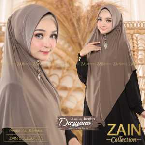 Hijab Jumbo Syari Bahan Jersey Korea Premium //Jilbab Dayyana Size M-L-Jumbo Best Seller Produk ZAIN COLLECTION