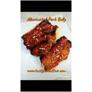 [Tasty Food Affair] Marinated Pork Belly - 350G