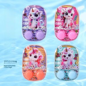 Classic Retro Baby Gift Prize Pressing Circular Water Machine Educational Childrens Game Toy Portable Outdoor Traditional Toy