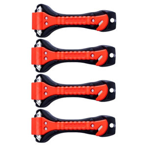 Vehicle Safety Hammer 1/2/4pcs Emergency Break Window Glass Easy Use For Car Window Survival Life Rescue Tools Escape Tools