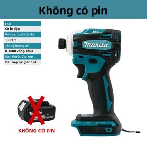 Makita | Makita DTD172 18V Máy Vặn Vít Tác Động Không Dây Không Chổi Than Công Cụ Điện Có Thể Sạc Lại Dùng Cho Chế Biến Gỗ Và Công Việc Lắp Ráp Cầm Tay 2700RPM