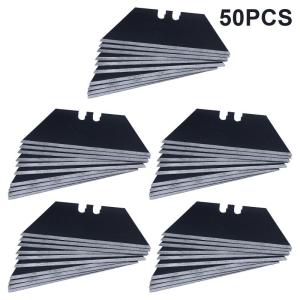 【S】10/30/50PCS T-type Special Replacement Knife Blades Steel Material Utility Knife Trapezoid Blade DIY Art Craft Cutter Tool