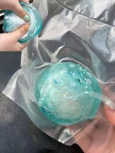 Crispy Squishy Ball Cracking Wax Crunchy Shatter Stress Ball ASMR Sound Anti Stress Relief Fidget Toys Squeeze Toy for Adults