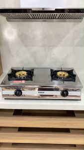 เตาแก๊ส Rinnai รุ่น RT-711SS สแตนเลส หัวเตาทองเหลือง RT711SS