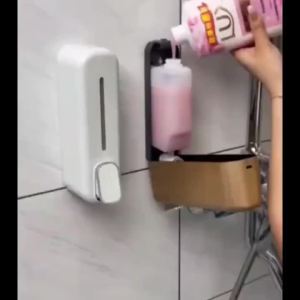 ORANGE Dispenser Sabun Cair 300ml Dispenser Sabun dan Shampo Dispenser Sabun Tempel Dinding Murah