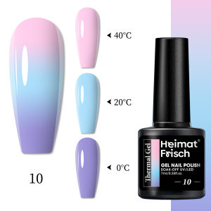 7ml Heat-Sensitive Color-Changing Gel Nail Polish Three-Layer Color-Changing Removable Gel Nail Patches