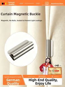 Qianbaihui | Magnetic Window Curtain Light Blocking Clips