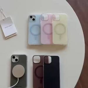 Case For iPhone 12 13 14 15 16 PRO MAX Macaron Magsafe Hard Casing