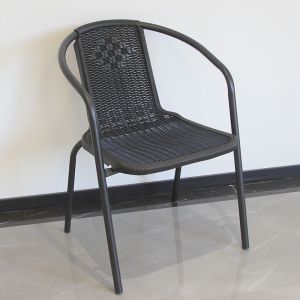 lron Poetry Dining Chair outdoor chairs for terrace backrest for elderly arm chair Outdoor Portable beach chair