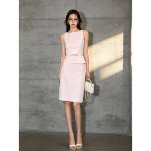 PIAOYA | Elegant Sleeveless Dress and Tank Top Summer Suit