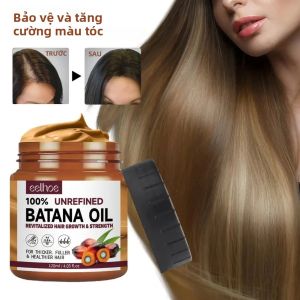 Dầu Xả Tóc Batana 120ml Dưỡng Ẩm Tự Nhiên Phục Hồi Không Chứa Sulfate Dành Cho Tóc Khô/tóc Hư Tổn Kiểm Soát Tóc Xù Dùng Được Cho Cả Nam Và Nữ
