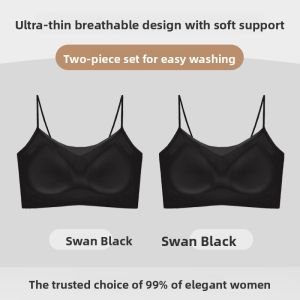 Miiow | MiiOW Cat Woman Seamless Ice Silk Underwear Thin Strap Breathable Summer Bra For Young Women 3/4 Cup Nylon Material No Steel Ring