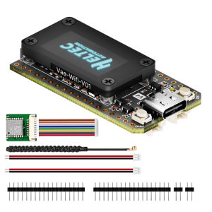 diymore | New LoRa 32 V4 Meshtastic GPS ESP32 SX1262 0.96inch OLED Solar Powered Development board Mesh Network WiFi LoRa BLE Low Power