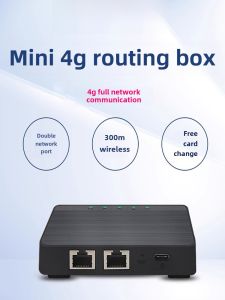 Portable 4G Wireless Router CPE Sim Card WiFi Broadband Internet on the Go Dual Network Port for Home Car Use in Hong Kong And Taiwan