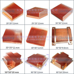 In Stock Cooling Fin Power Amplifier Components Instrument Equipment Memory Bridge Chips Chip Copper Radiator