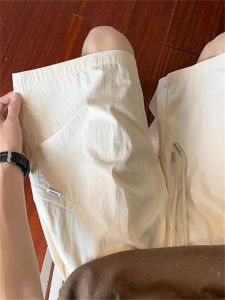 กางเกงขาสั้นทหารร่มแห้งเร็วสำหรับผู้ชาย กางเกงขาสั้นชายหาดลำลองฤดูร้อน ทรงหลวม 5 นิ้ว สำหรับเยาวชน ทรงหลวม ทรงหลวม