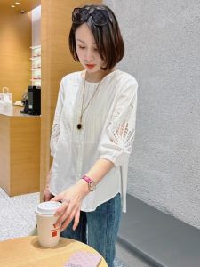 Slim Fit Elegant Anti-Aging Womens Summer Shirt