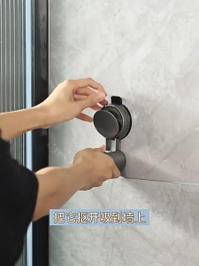 Suction Cup Shower Head Holder Wall Mount No Drilling Handheld Shower Holder For Bathroom Toilet