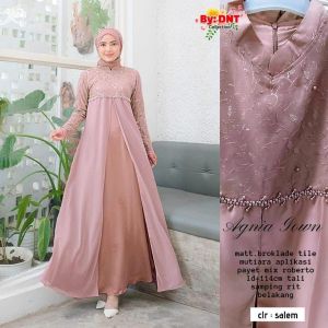 GAMIS BRUKAT PAYET MUTIARA: BAJU WANITA MUSLIMAH SPESIAL & GAUN PESTA