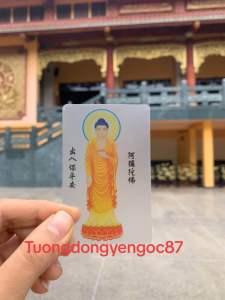 Hình phật trong suốt nhiều mẫu bình an