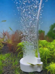 NANO BUBBLE AIR DISK STONE(หัวทรายนาโนแบบจาน กระจายฟองอากาศละเอียด ช่วยเพิ่มออกซิเจน)