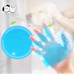 หวีแปรงขนอาบน้ำสัตว์เลี้ยง แปรงสวมมือไว้ใช้อาบน้ำถุงมือแปรงขนสัตว์เลี้ยง นวดสัตว์เลี้ยง หรือหวีขนสัตว์เลี้ยง B35