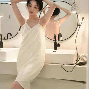 PH | French Style Absorbent Cotton Bath Dress