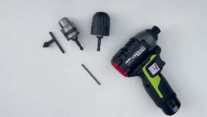 1Pc 1/4 " Hex Shank Keyless Drill Chuck Bộ Chuyển Đổi Thay Đổi Nhanh 08-10mm/15-10mm Cho Dụng Cụ Điện Chế Biến Gỗ