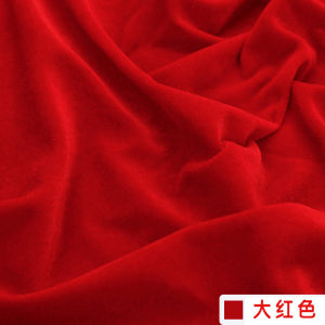 Thickened Gold Velvet Fabric Deep Wine Red Stage Background Curtain Red Tablecloth Velvet Material for Handmade DIY Decoration