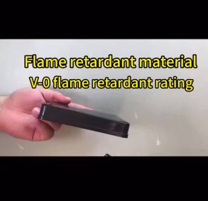 Hộp Đen Chống Nước IP67 Vỏ Nhựa ABS Hộp An Toàn Điện Tử Hộp Nối Dây Chống Cháy Cho Dụng Cụ Điện