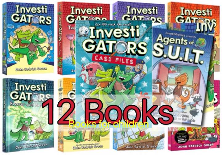 Investi GATORS Agents of S.U.I.T. 12冊セット S6be1410d44ff40fbb5c23760ea829