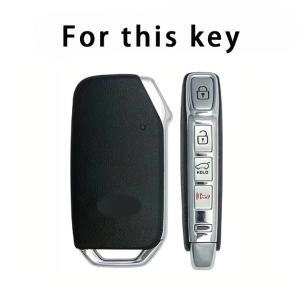 TPU Car Remote Key Fob Case Cover for Kia Ray 2023 Sportage 2022 K7 2020 Cadenza 2020 Sorento 4 Soul Telluride K3 Cerato 2020