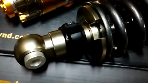 VND Shockbreaker Belakang Monoshock Variasi Tabung Atas Tipe AK 666 B1 - PRO 305mm Kawasaki Ninja R Hydraulic Preload Rebound Kompresi Original VND RACING