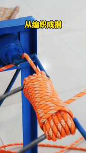 （STOCK)100m *12mm climbing rope/static rope/safety rescue rope/fire rope with 2 climbing buckles