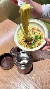 Hộp Đựng Thức Ăn Cách Nhiệt Bằng Thép Không Gỉ 316 Dung Tích Lớn Hộp Cơm Giữ Nhiệt Dùng Cho Cắm Trại Ngoài Trời Du Lịch Chống Rò Rỉ Kèm Thìa/đũa