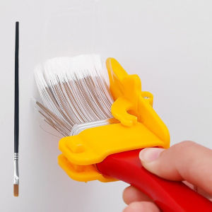2Pcs/Set Portable Painting Wall Brush Color Separation Paint Brushes Edge Trimming Inner Wall Concealed Corner Brush Hand Tool