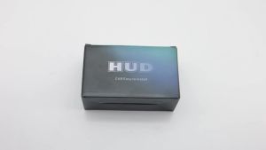 OBD + GPS HUD P24 Car OBD Head Up Display HUD on Board Computer Digital Speedometer Water Temp Fuel Consumption Slope Meter
