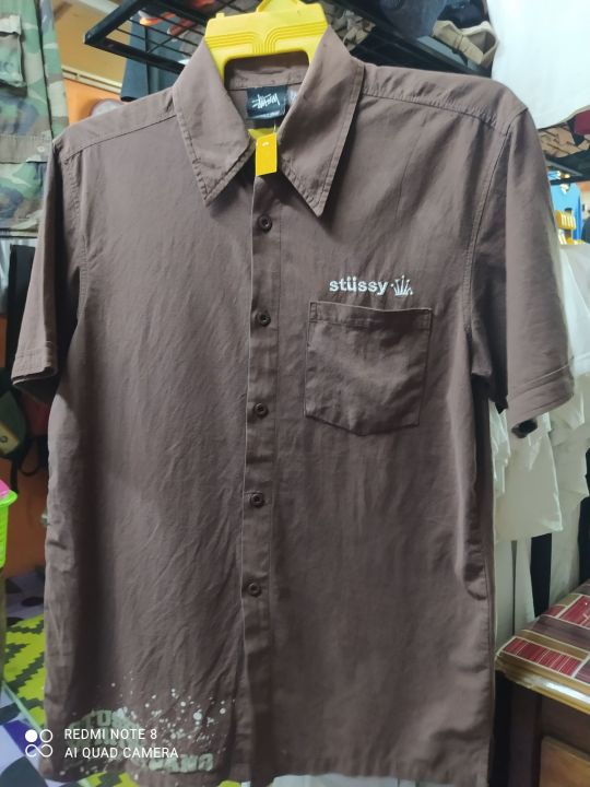 Kemeja Stussy Lazada