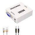 Cáp Chuyển Đổi HDMI Sang VGA Độ Nét Cao Cho Máy Tính Để Bàn, Máy Tính Xách Tay, Hộp Cáp Truyền Hình, Màn Hình Máy Tính, Máy Chiếu. 