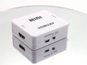 Đầu Chuyển Đổi 1080p HDMI Sang AV HD RCA AV / Cvsb L / R Video 1080p Hỗ Trợ Ntsc Pal